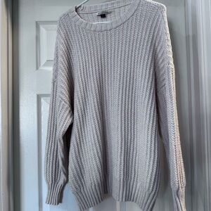 Cozy Cream oversized Sweater